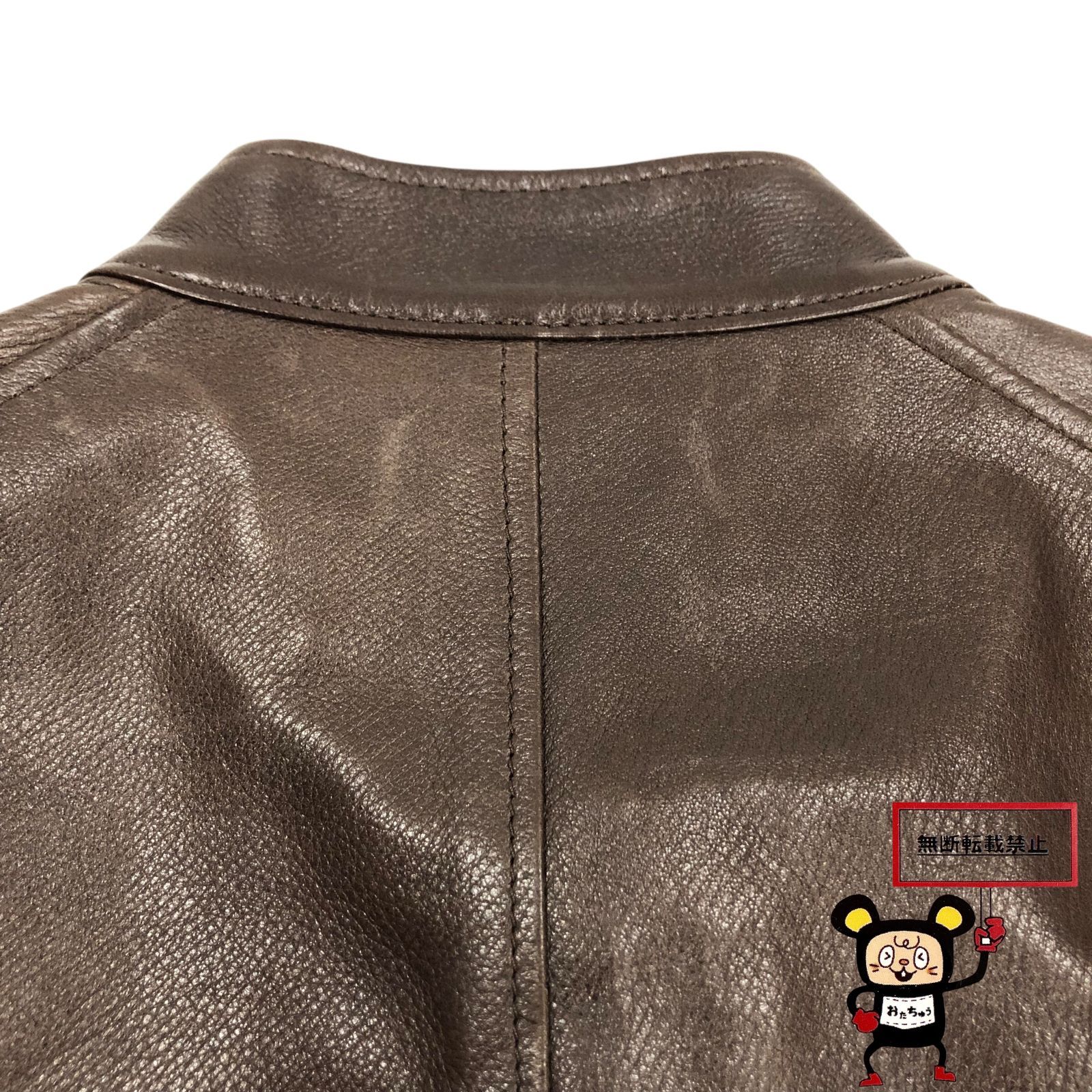 70.Y’２ LEATHER シングルライダースジャケット 店舗併売品 KANDAIZUMI_COM