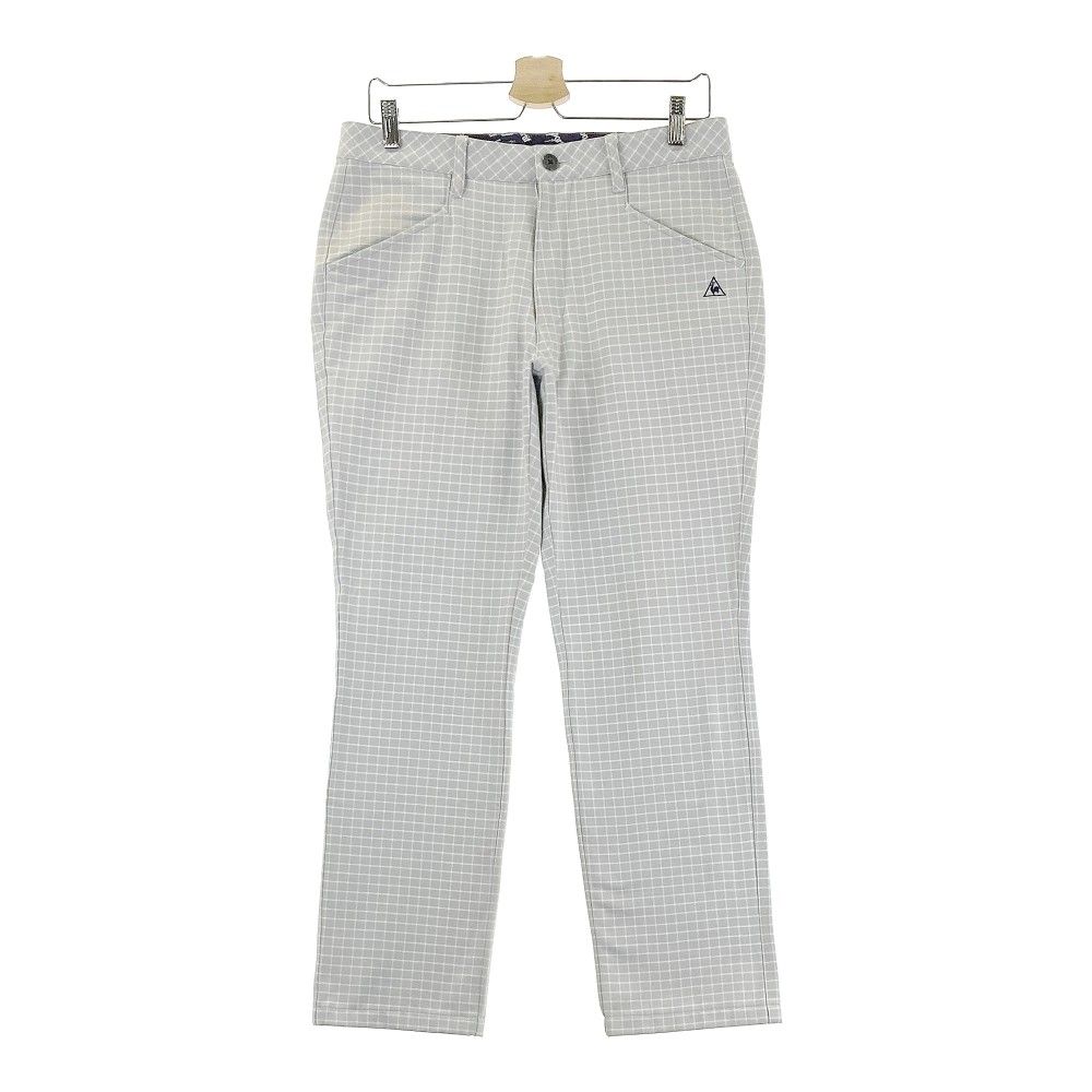 サイズ：82 LE COQ GOLF ルコックゴルフ  ストレッチパンツ チェック柄 グレー系 [240101386168] ゴルフウェア メンズ ストスト