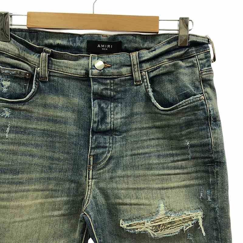 美品】 AMIRI / アミリ | 2024SS | BANDANA JACQUARD MX1 JEAN 美品】 AMIRI / アミリ | 2024SS | BANDANA JACQUARD MX1 JEAN