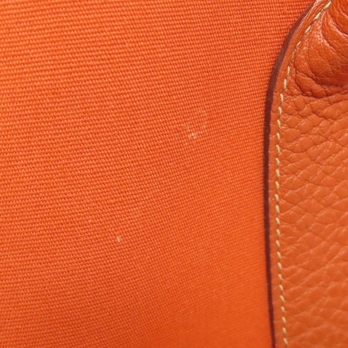 HERMES ガーデンパーティPM シルバー金具 トートバッグ トワルオフィシ