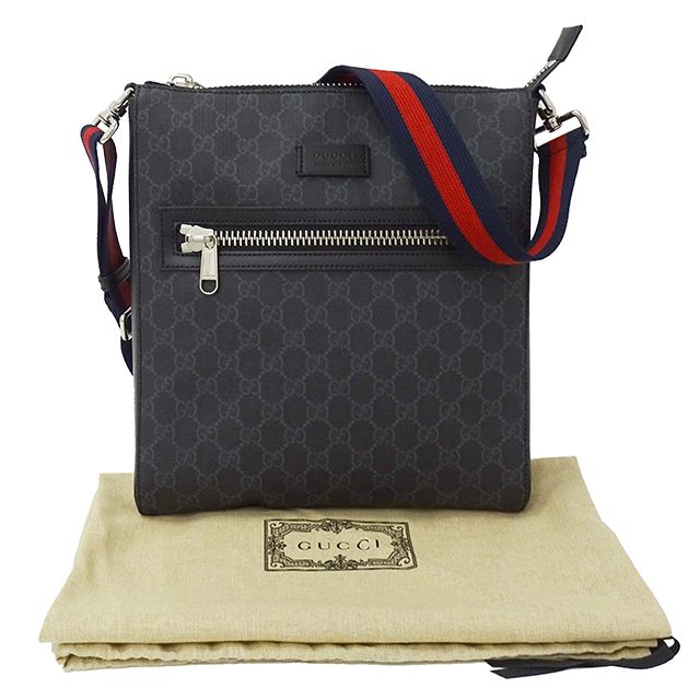 グッチ GUCCI バッグ メンズ ブランド GGスプリーム ウェブ ショルダー 