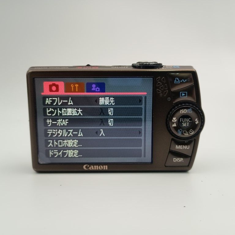 ゴールド コンパクトデジタルカメラ