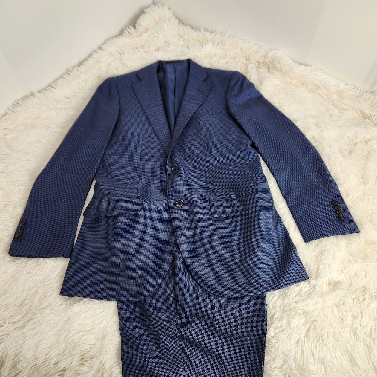 トゥモローランド トラバルドトーニャ シルク混 スーツ 48