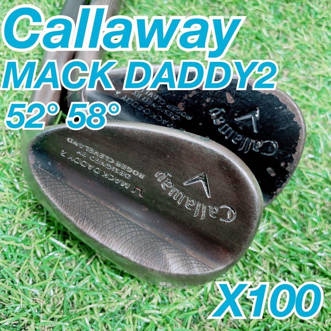 ゴルフ ウェッジ キャロウェイ マックダディ 52° 58° N1592