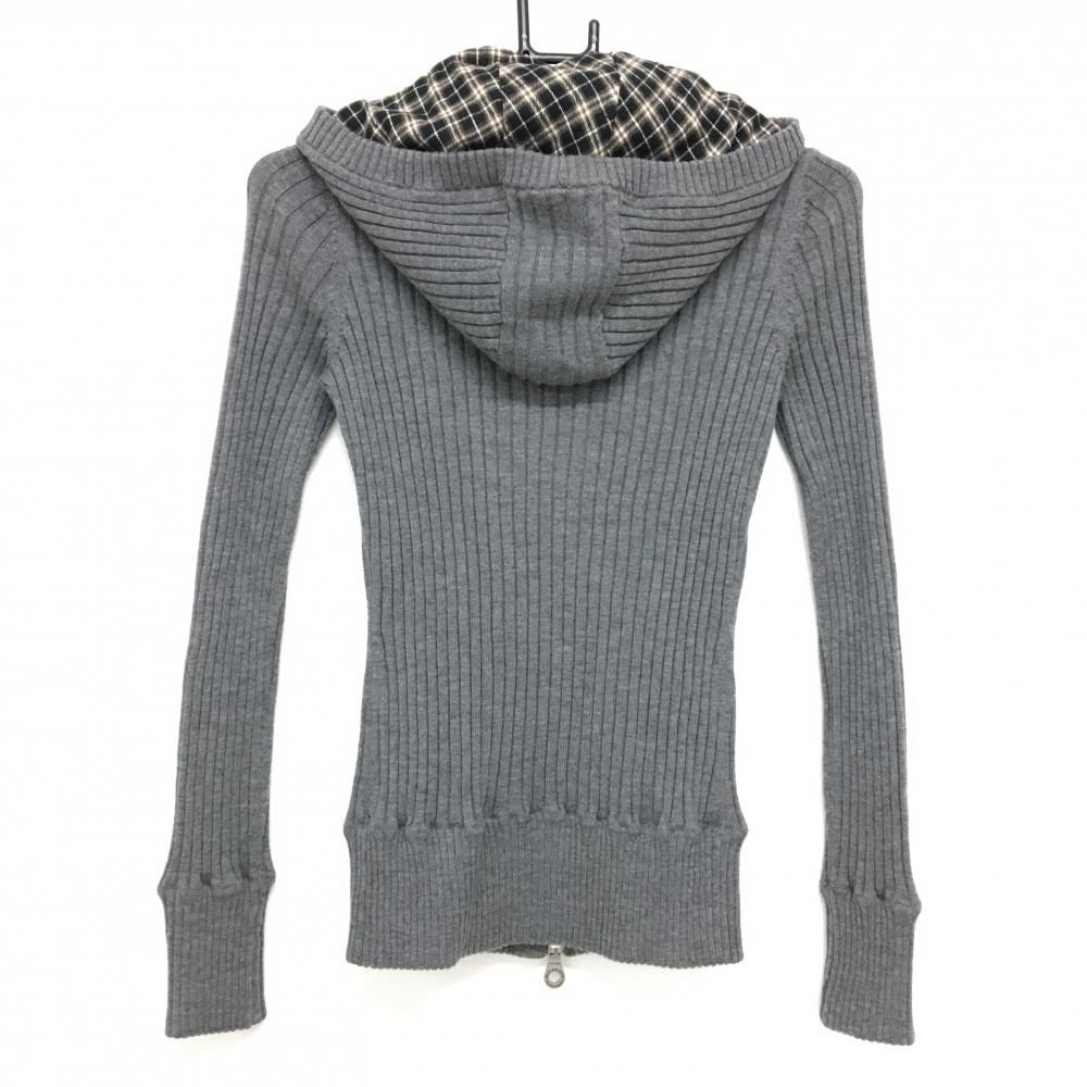 BURBERRY ニットパーカー 38 良品◎》BURBERRY BLUE LABEL バーバリー