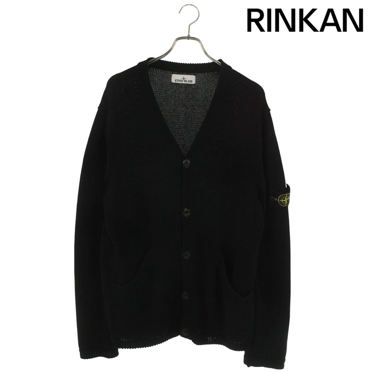 ストーンアイランド 24SS 8015527D3 パッチ付きカーディガン