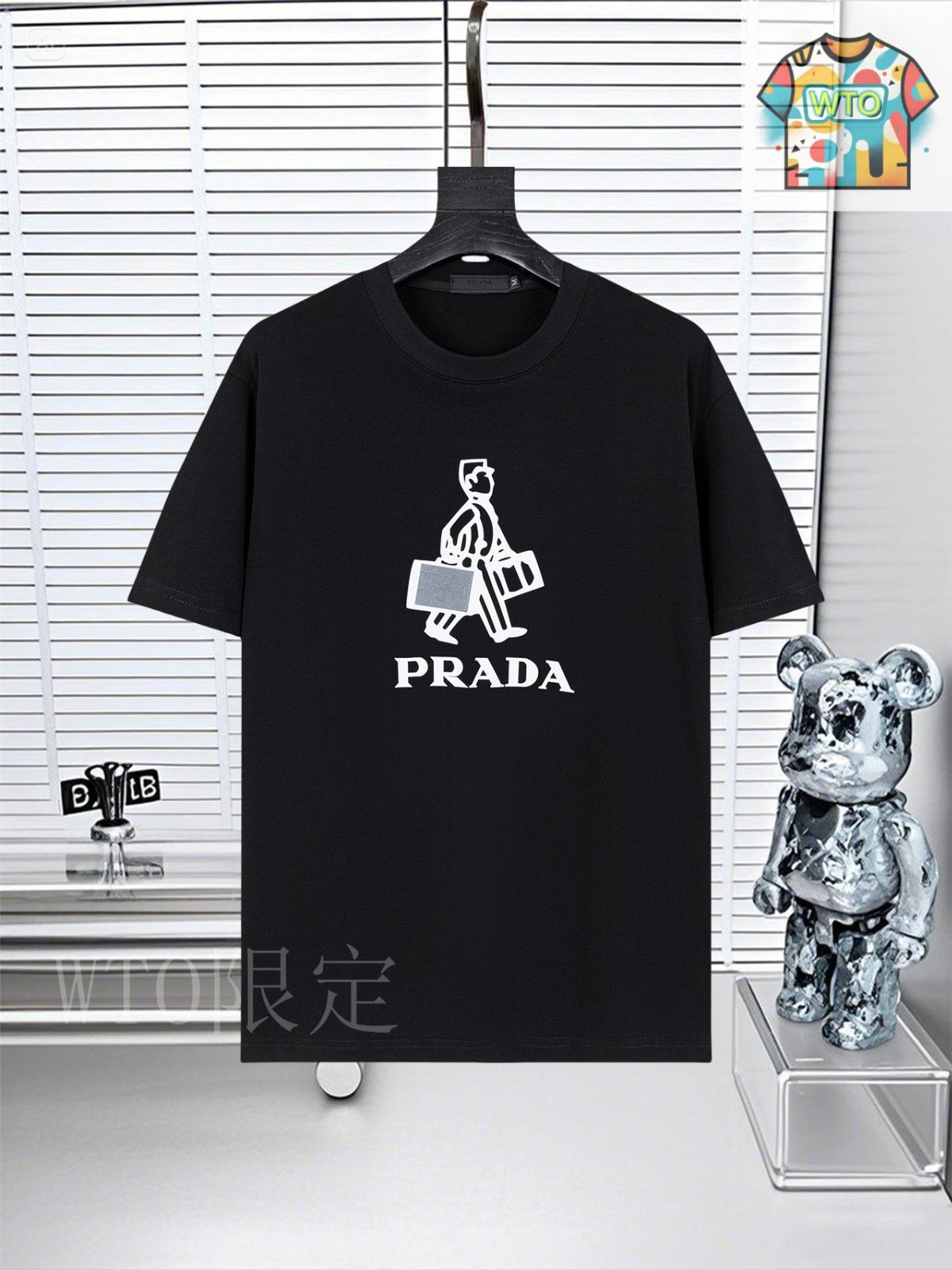 今日特価】Prada プラダ 25SS ロゴプリント T シャツ - メルカリ