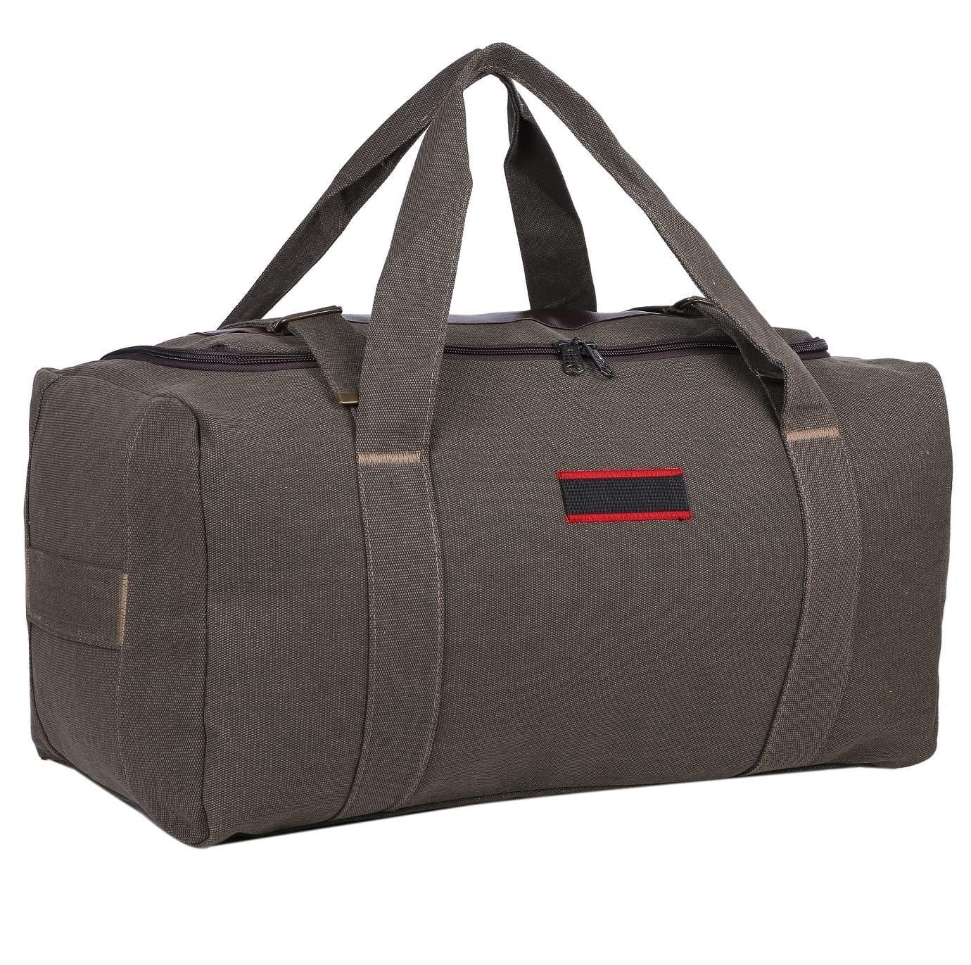新品 【bammore(バンモーレ)】 大型収納 トートバッグ アウトドアバッグ 大容量 キャンプ道具収納 収納袋 (ブラウン L)