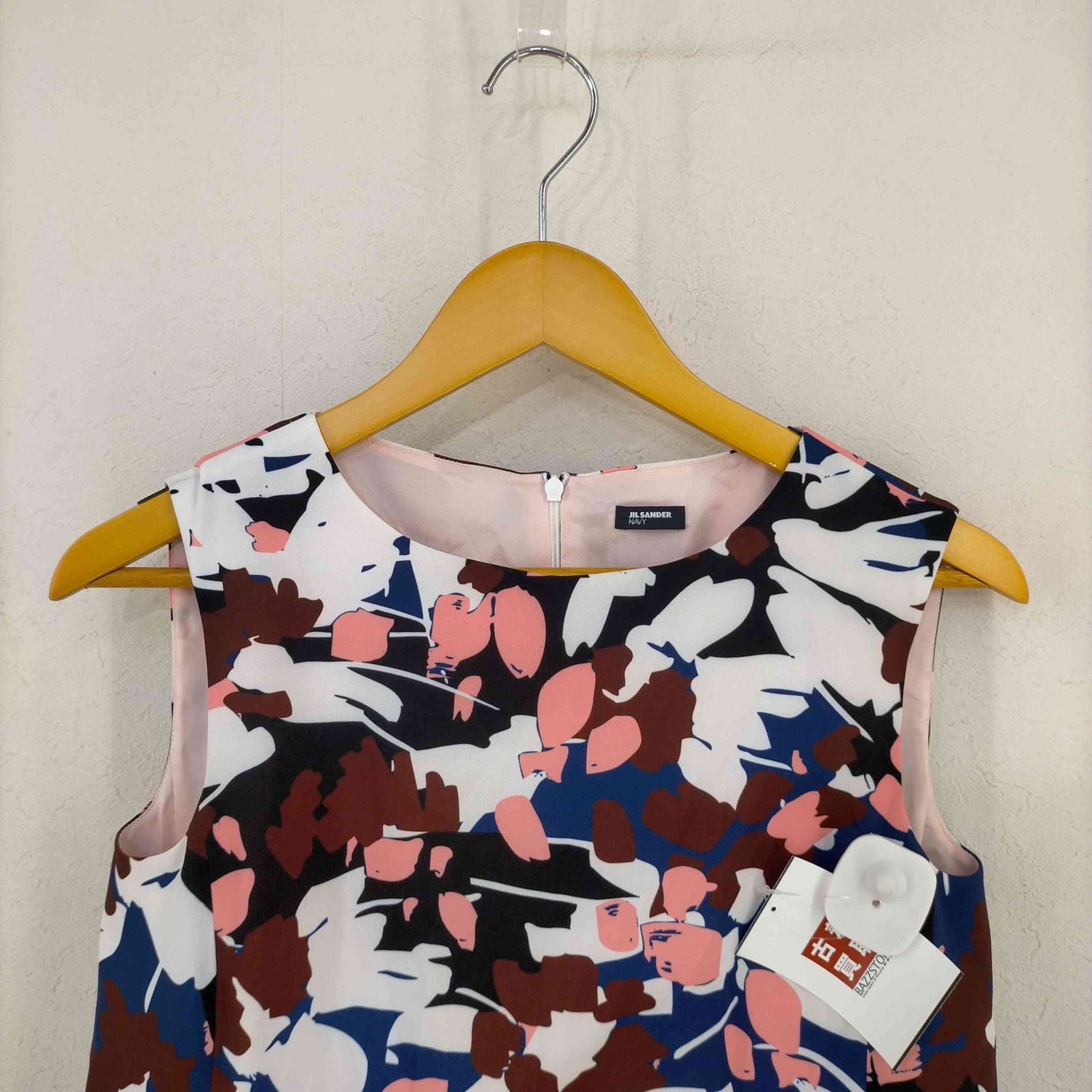 ジルサンダーネイビー JIL SANDER NAVY イタリア製 総柄切替 