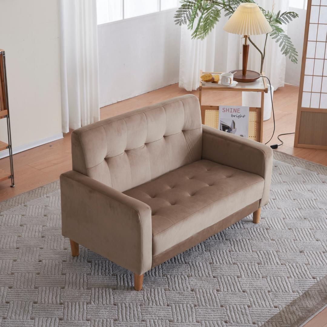 ソファー 二人がけソファー 2人掛け 幅105cm高さ12cm リビングソファ ソファー二人がけソファー2人掛け 幅105cm高さ12cmリビングソファ 肘