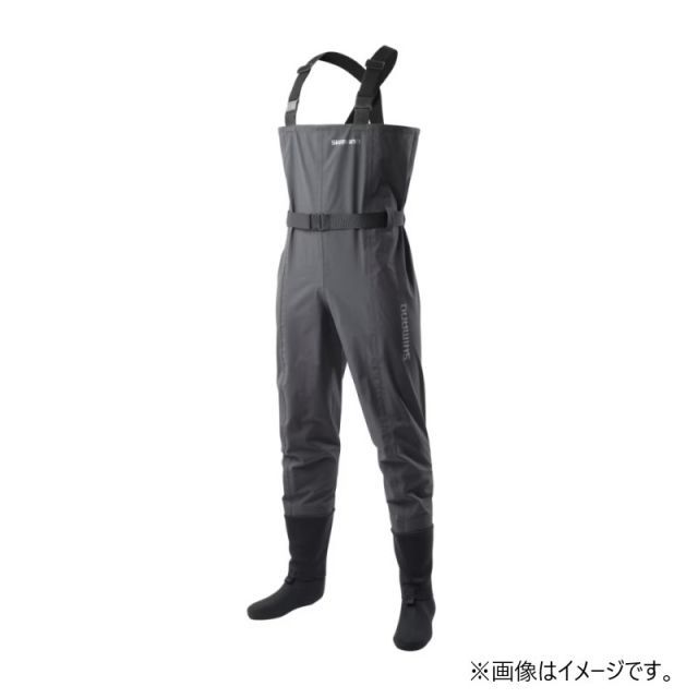 シマノ FF-044Y ドライシールド4ウェーダー チェストハイソックス S チャコール | 釣具 釣り フィッシング