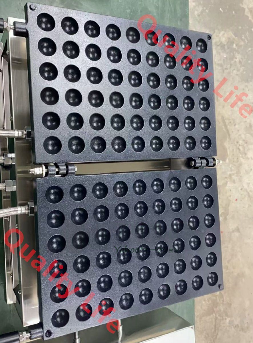 ベビーカステラメーカー ワッフルメーカー ケーキ 54ピース デジタルディスプレイ付き １0０V