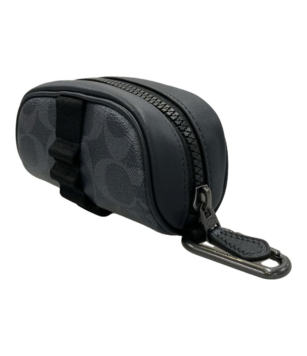 美品F60459　コーチ ゴルフボールケースポーチ COACH ゴルフボールケース ポーチ 美品F60459 コーチ ゴルフボール