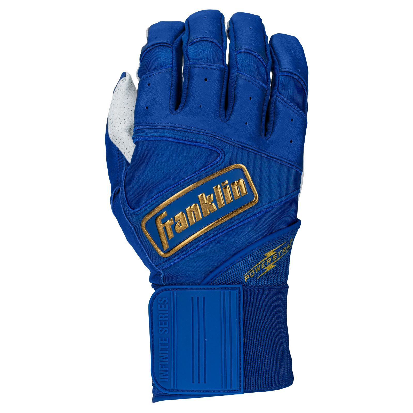 フランクリン Franklin 野球 ソフトボール バッティンググローブ 両手 インフィニット パワーストラップ PRT ロイヤル ゴールド 20772 バッテ
