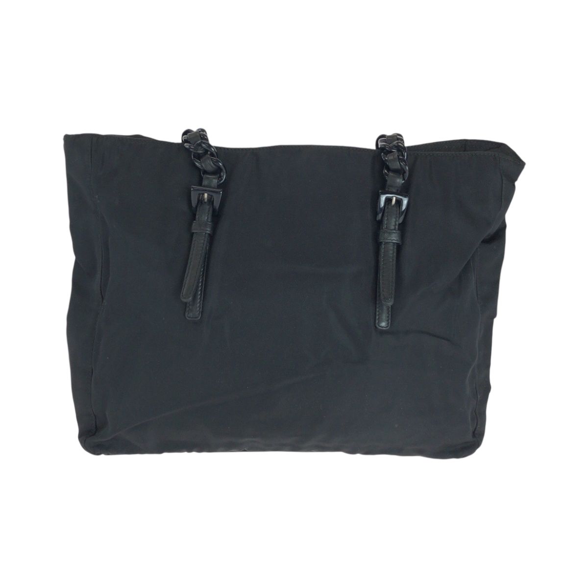 PRADA プラダ ヴィンテージ テスート 三角ロゴプレート プラチェーン  