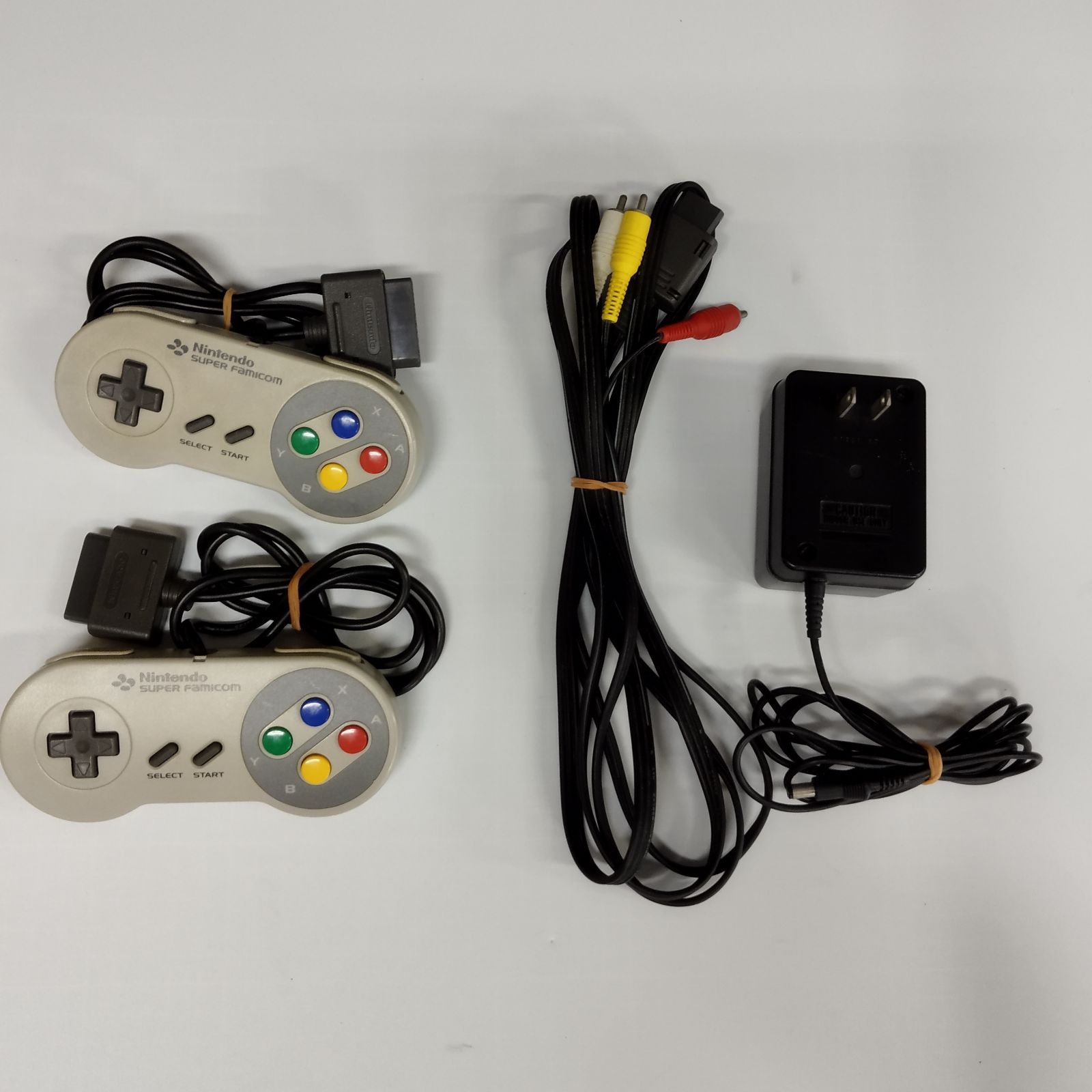 s21126】 スーパーファミコン 本体 セット ソフト4本 - メルカリ