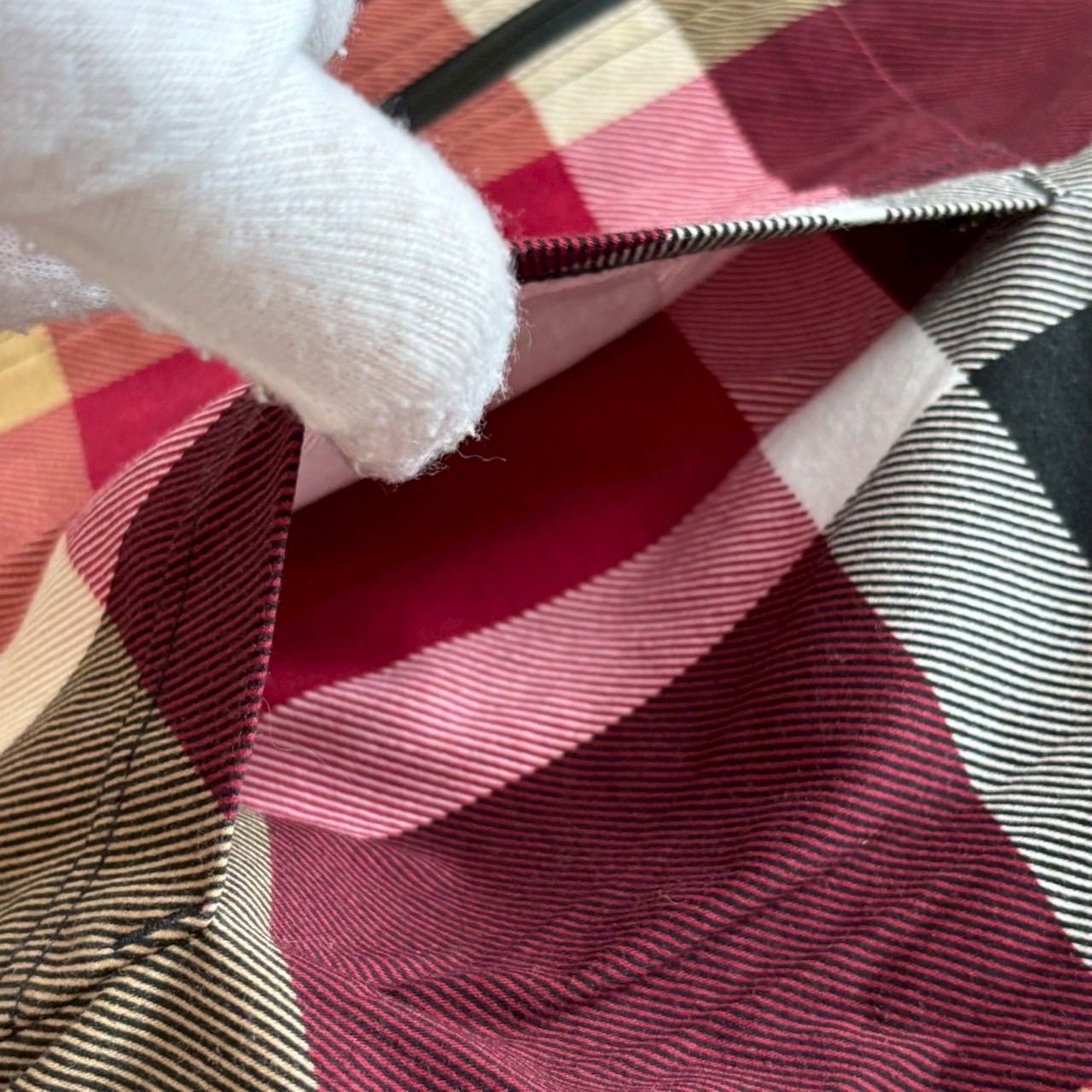 チェック レディース