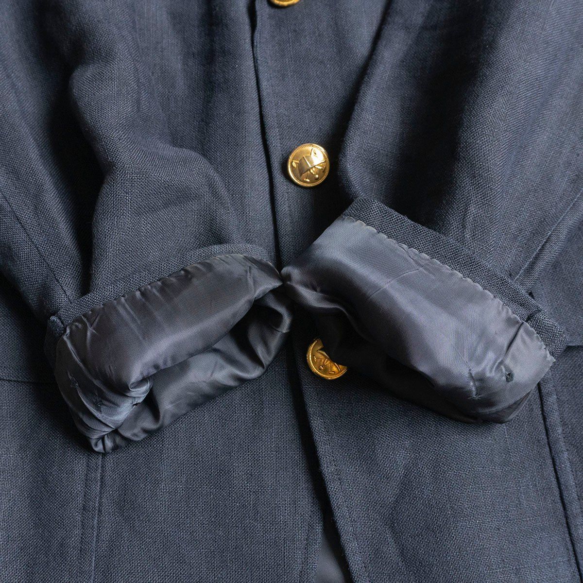 最高級品】POLO RALPH LAUREN【リネン テーラードジャケット /紺ブレ