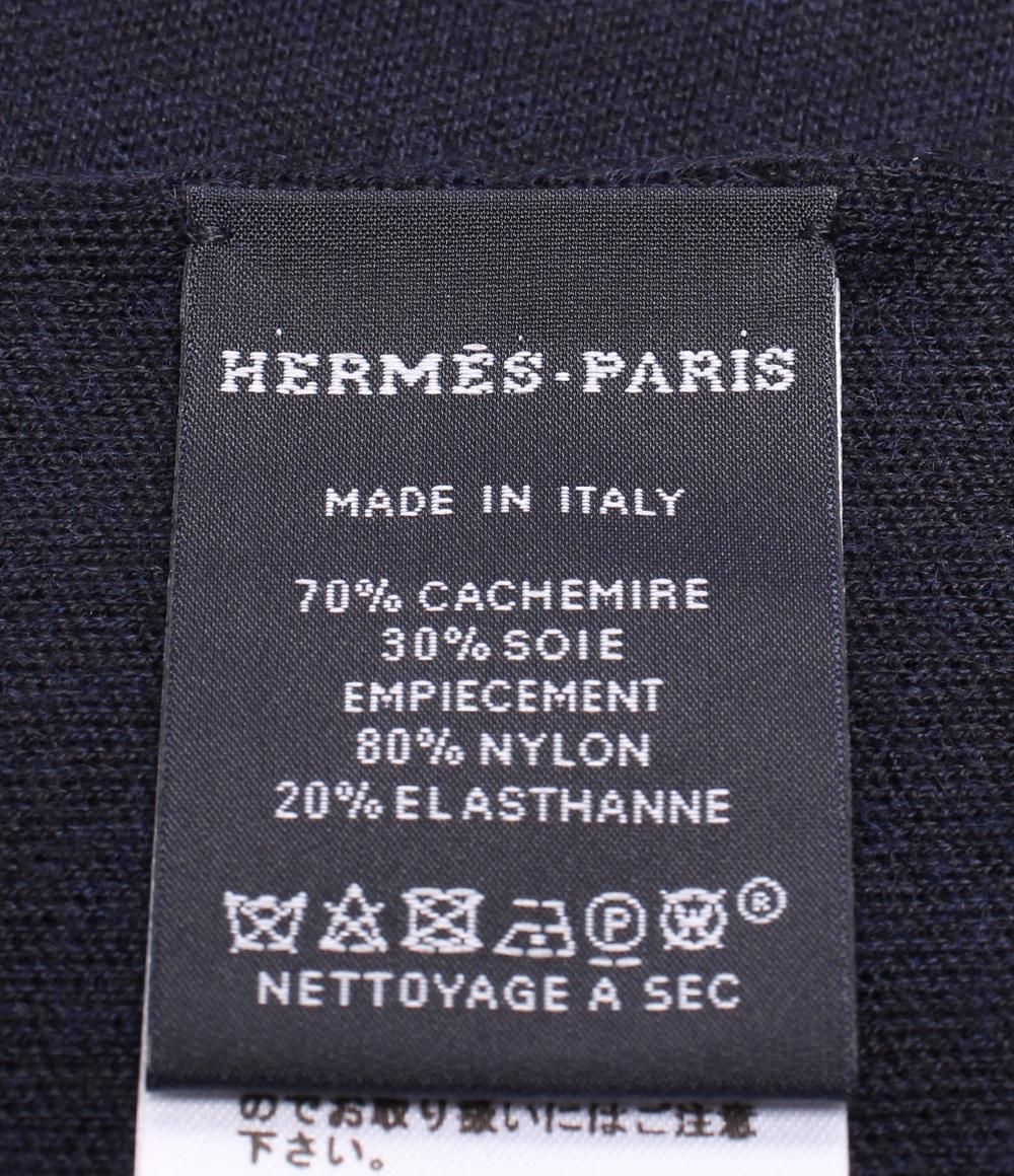 HERMES マフラー ジャストインケース 美品 エルメス マフラー ジャスト・イン・ケース メンズ HERMES