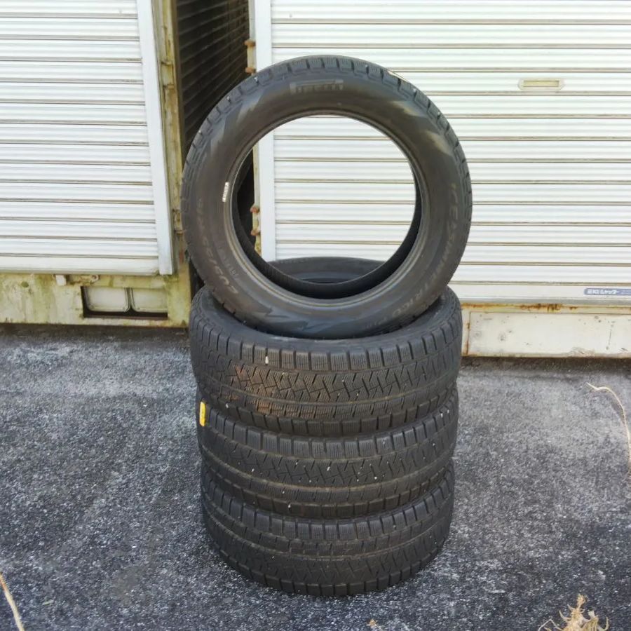 PIRELLI スタッドレス 205/55R16 91Q ICE ASIMEMETRICO PLUS 4本　J