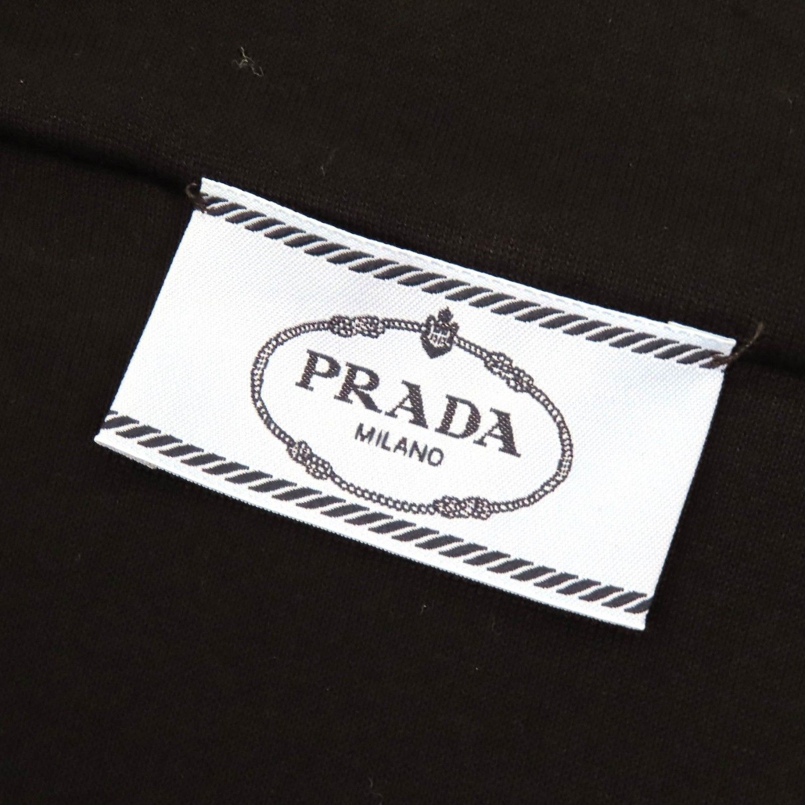 極美品△PRADA プラダ 2024年製 138632 クロップド フリース