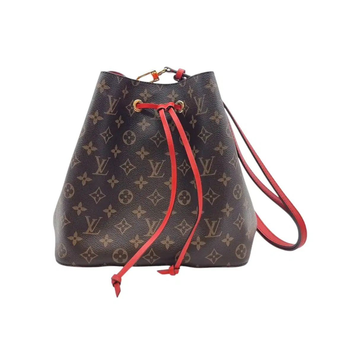 MM Louis Vuitton ルイヴィトン ネオノエ バケットバッグ 赤 LOB042253