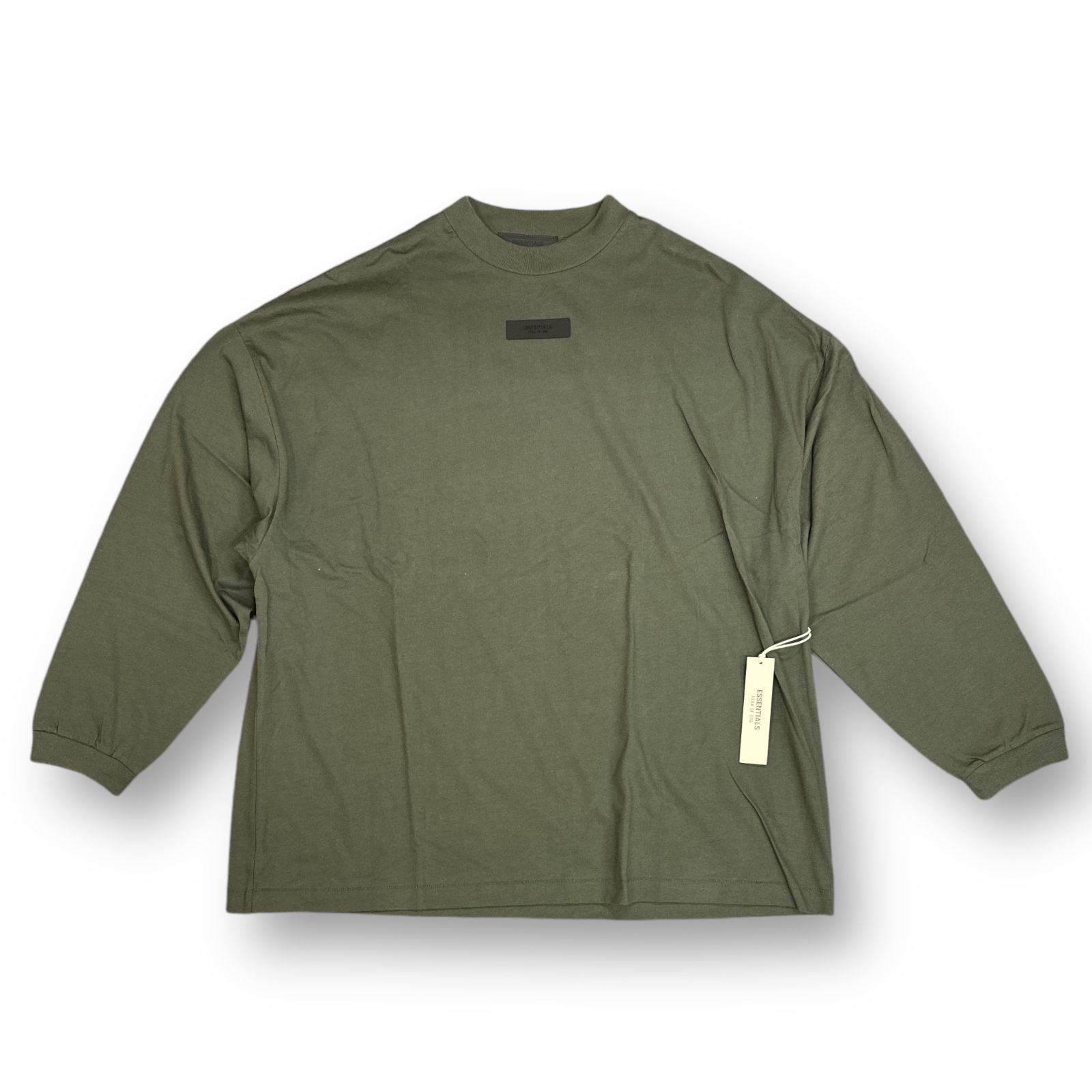 新品 FOG ESSENTIALS LONGSLEEVE SHIRT ラバーパッチ ロングスリーブ T 