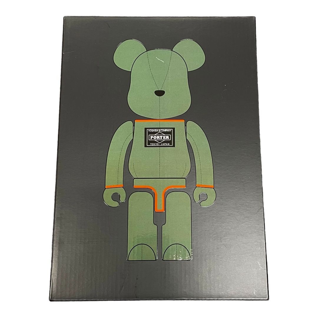 PORTER BE@RBRICK 400% TANKER SAGE GREEN Special Edition ベア