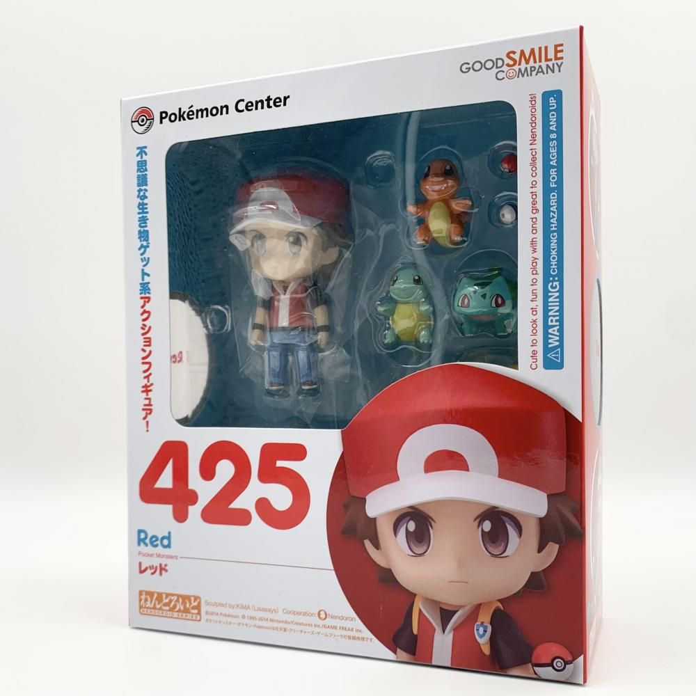 【未開封】ポケモントレーナー レッド ねんどろいど 425 レビュー ねんどろいど レッド : ふじの生態日記2(DOS)