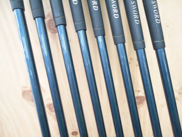 通常の アイアンセット カタナゴルフ スウォードKT-700 オリジナルカーボン 8本セット R 23 7745 人気の