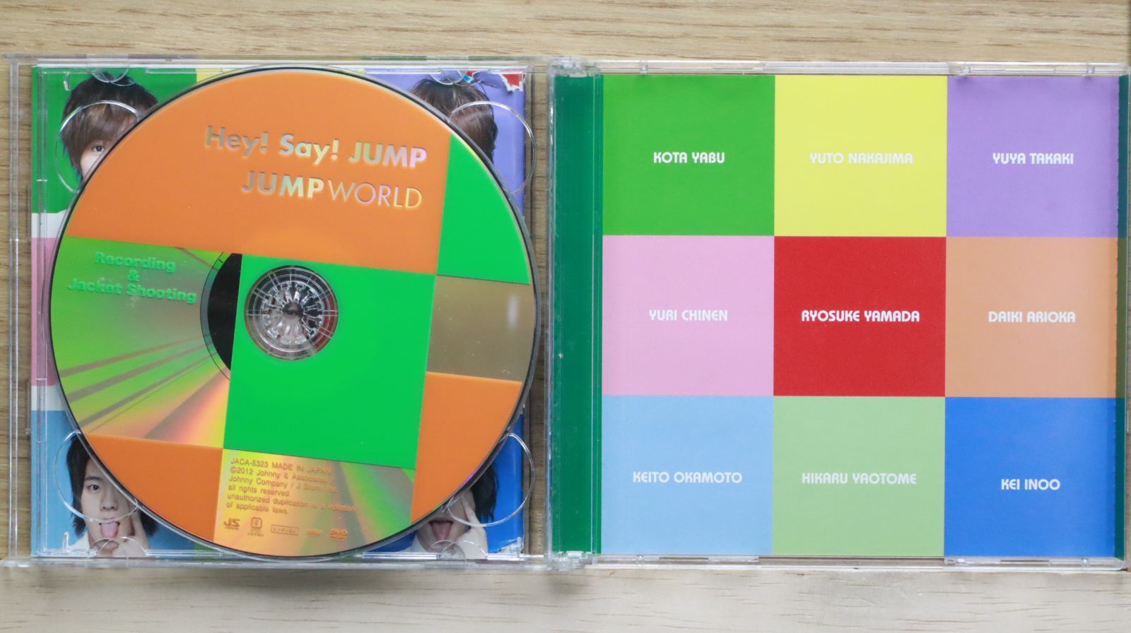国内盤CD☆Hey! Say! JUMP/Hey!Say!JUMP□ JUMP WORLD(初回限定