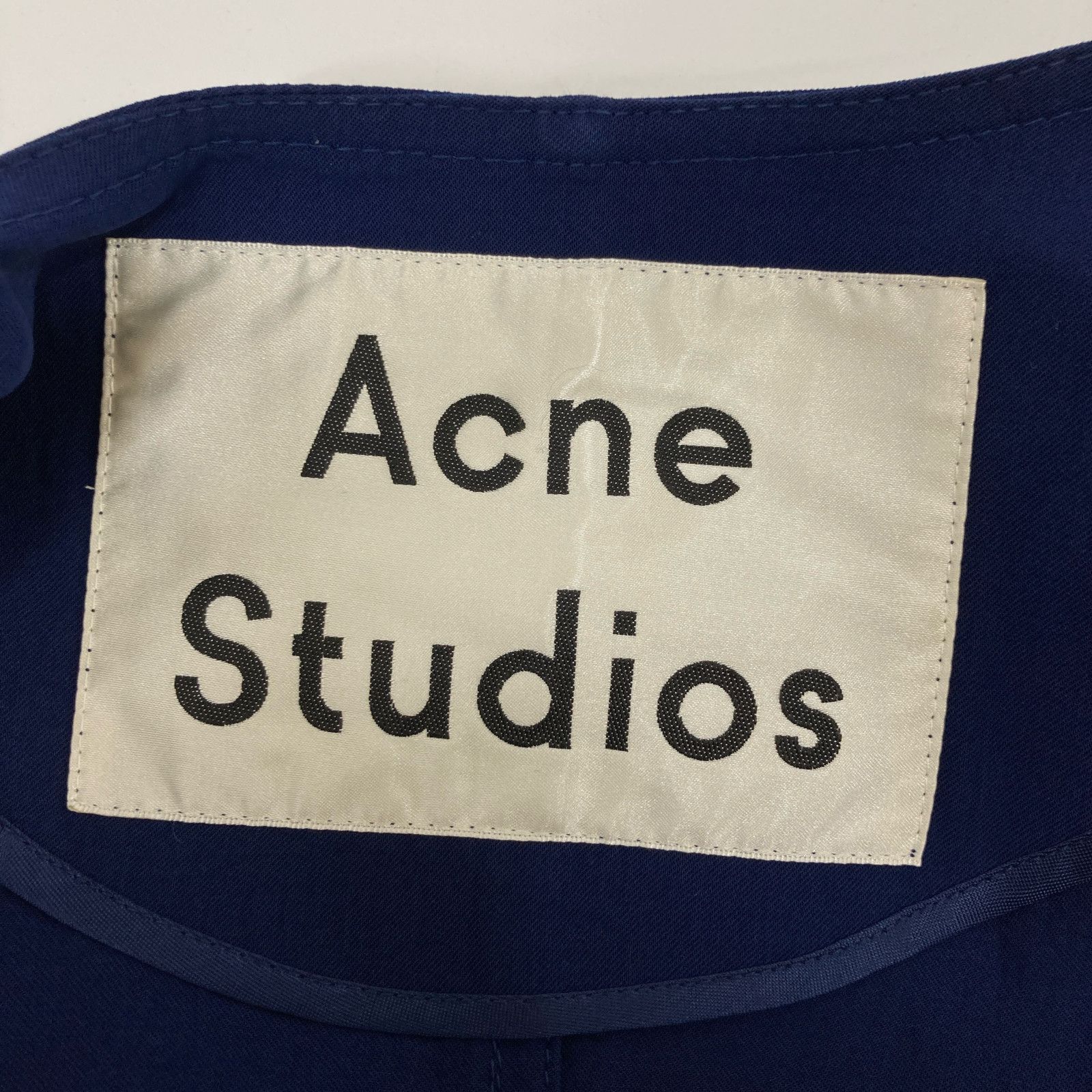 ACNE STUDIOS アクネ ストゥディオズ ネイビー スプリングトレンチ 