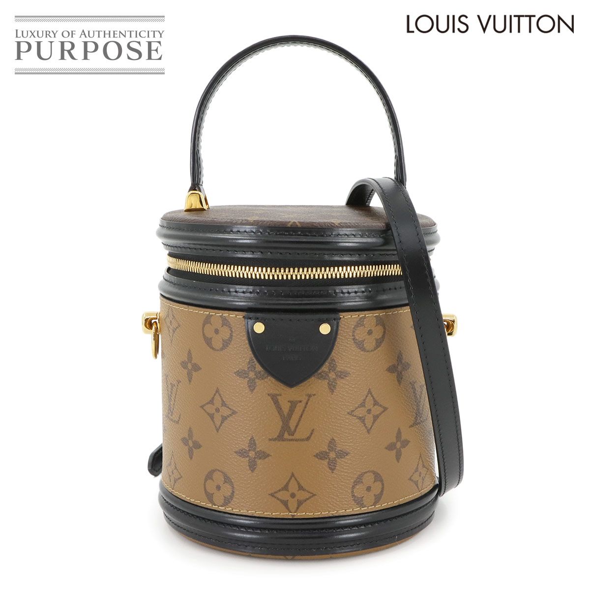 新品同様 ルイ ヴィトン LOUIS VUITTON モノグラム リバース
