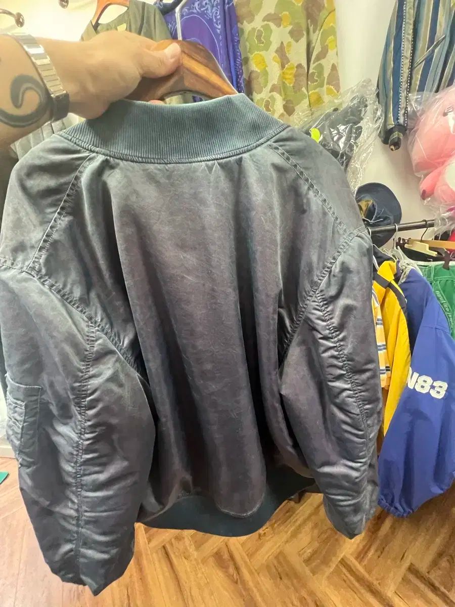 STUSSY(ステューシー) ナイロン ボンバー MA-1 ジャケット M stussy