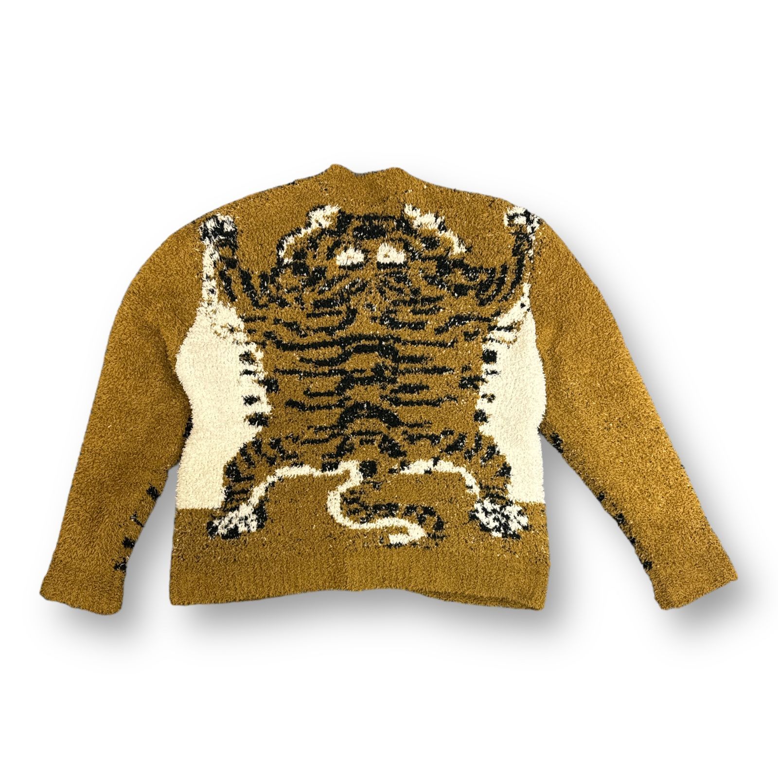 SEVESKIG TIBETAN TIGER CARDIGAN 虎柄 タイガー ボア ニット タイガー