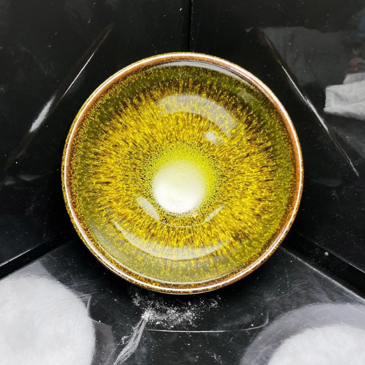 人気品抹茶碗 抹茶茶碗 天目茶碗 曜変天目茶碗 茶道具 お茶碗