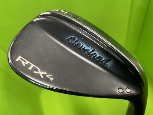 クリーブランド Cleveland RTX-4 ブラックサテン 54°|10° MID ウェッジ WG Dynamic G フレックスS メンズ 男性用 右利き 右用 Cランク ゴルフクラブ