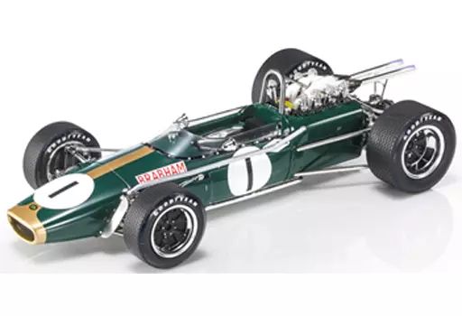 【】ミニカー 1/18 ブラバム BT24 1967 メキシコGP 2nd #1 J.ブラバム 「GP REPLICASシリーズ」 [GRP122A]