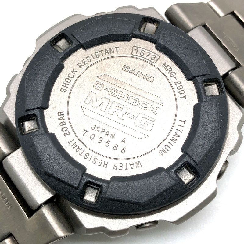 G-SHOCK ジーショック MRG-200T-7 MR-G フルメタル チタンモデル