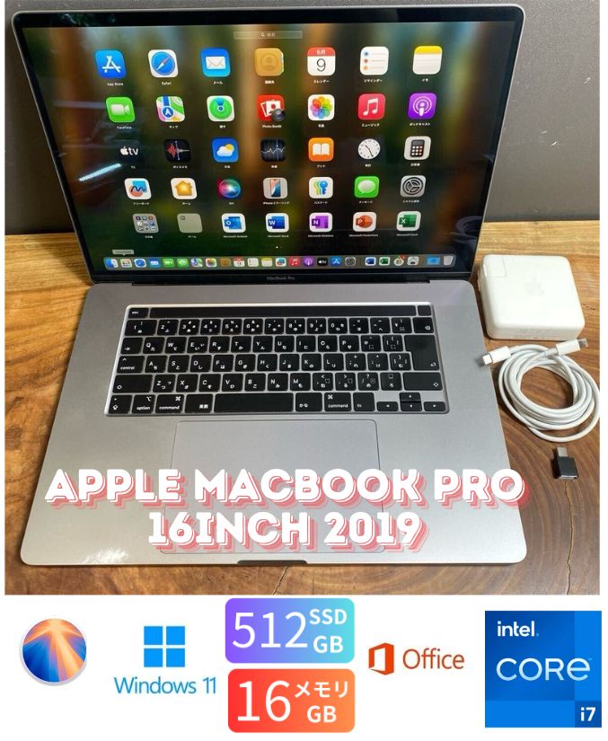 ［美品/GPU搭載］MacBook Pro 16inch 2019/224 良品/GPU搭載］Apple MacBook Pro 16inch 2019/Core i7 2.6GHz/16GB