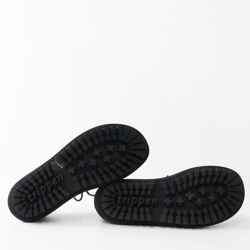 極美品 トリッペン trippen Golf ゴルフ パンチングレザー