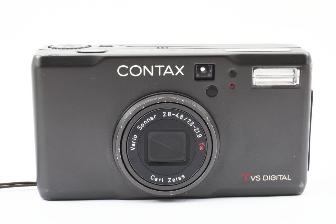 CONTAX コンタックス T VS DIGITAL Carl Zeiss カールツァイス ブラック コンパクトデジタルカメラ #326