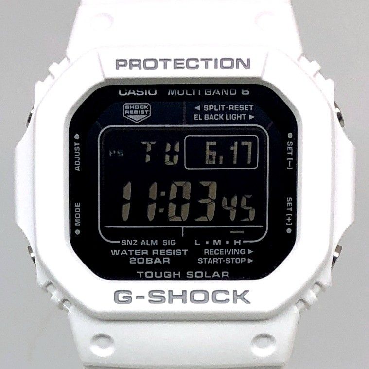 G-SHOCK ジーショック GW-M5610MD-7 電波ソーラー タフソーラー マルチバンド6 ホワイト 5600シリーズ 2015年11月発売