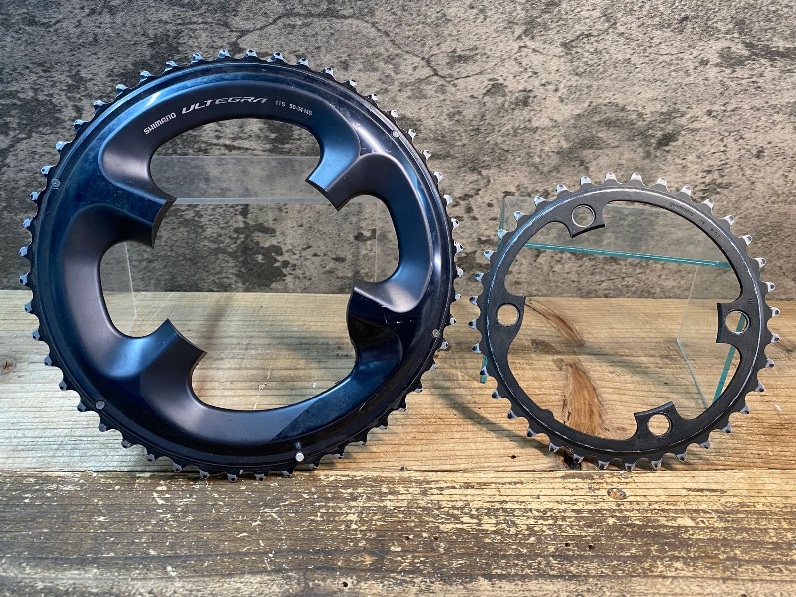 IX496 シマノ SHIMANO アルテグラ ULTEGRA FC-6800 チェーンリングセット 50|36T 11S