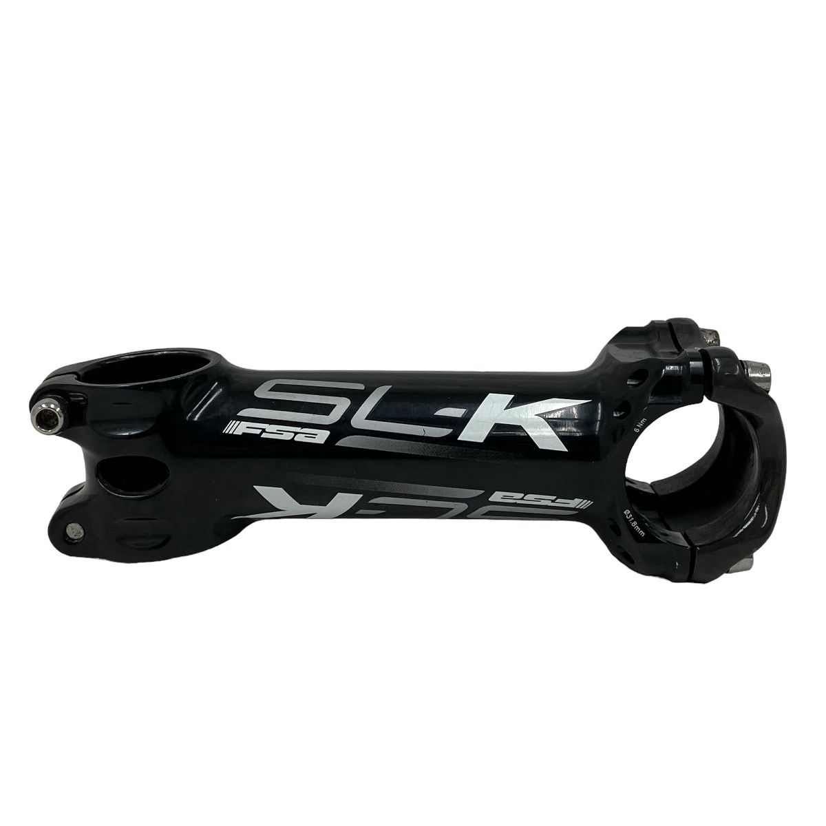 FSA SL-K OS-115 120mm BLACK × WHITE ステム エフエスエー ブラック ホワイト 自転車 用品 パーツ 中古  M9054768