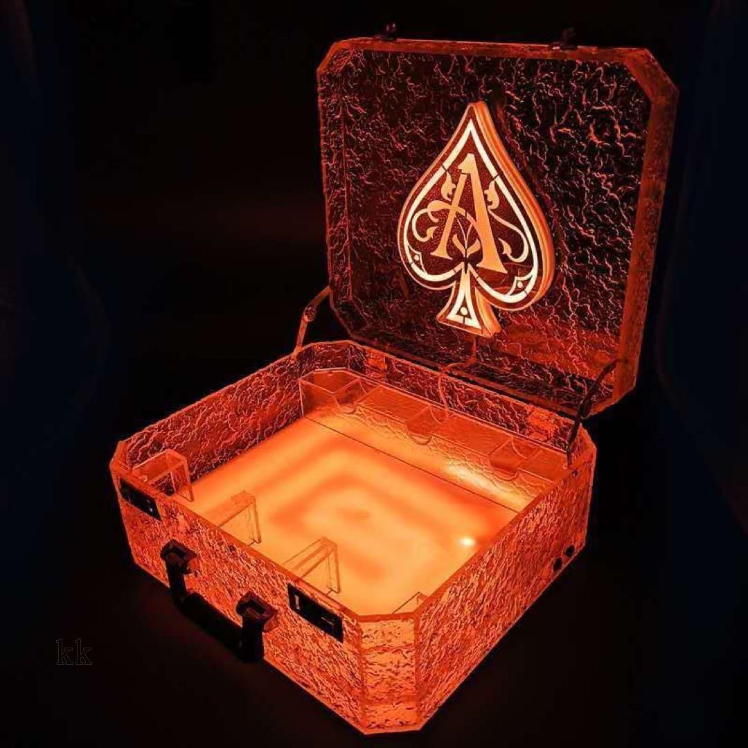 シャンパン ケース LED アルマンド アタッシュケース アルマンド LED