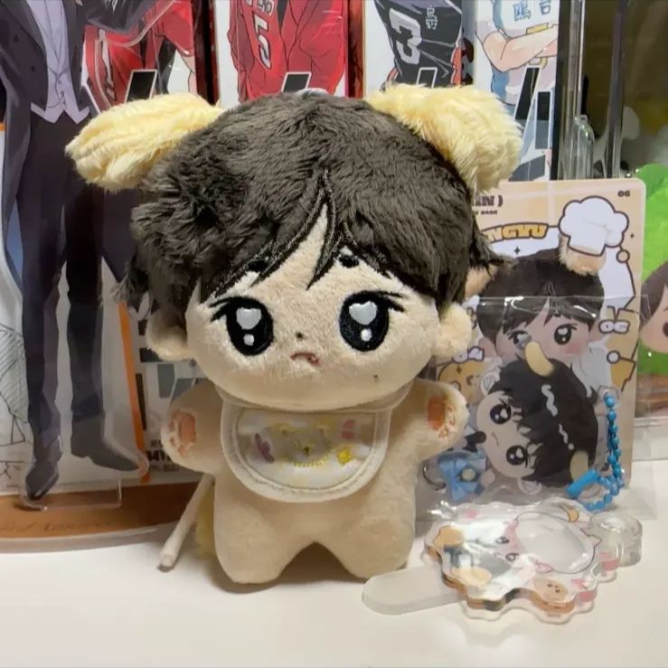 ミンギュ　ぬいぐるみ　10cm 新品　マスター　セブチ　svt ミンギュ ぬいぐるみ 10cm 新品 マスター セブチ svt - メルカリ