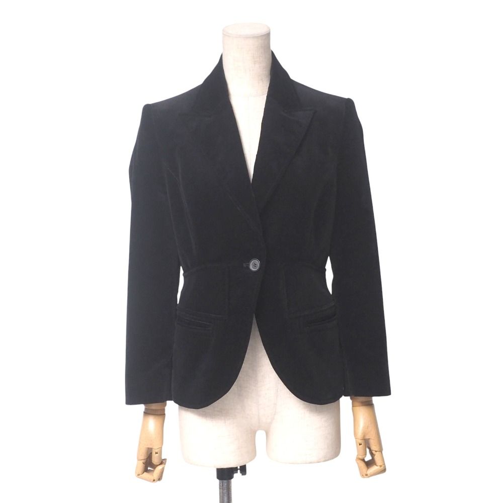 □美品□GUCCI グッチ テーラードジャケット サイズ40 別珍