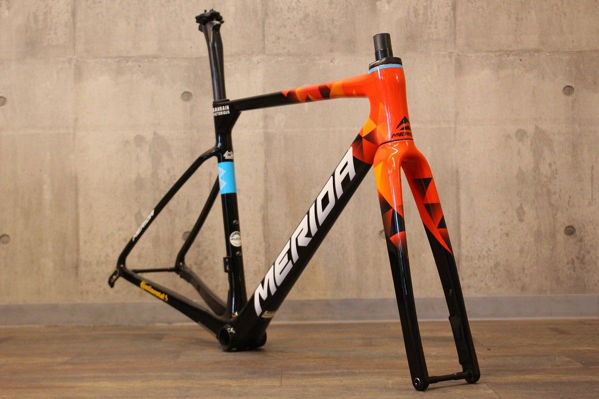 【美品・フレームセット】MERIDA SCULTURA スクルトゥーラ カーボン メリダ MERIDA スクルトゥーラ SCULTURA TEAM 2022 S カーボン