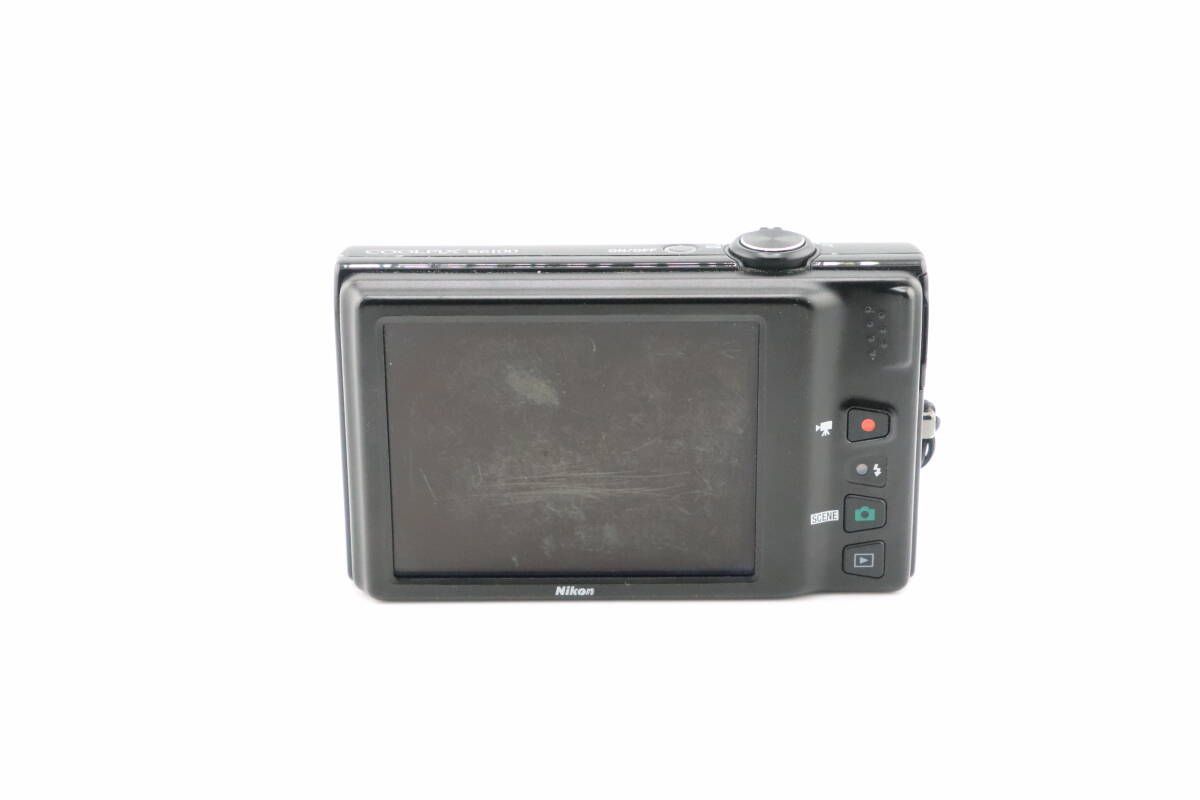 【ジャンク】Nikon ニコン コンデジCOOLPIX S6100 ☆ジャンク品☆ニコン NIKON COOLPIX S6100 ブラック☆ W0952